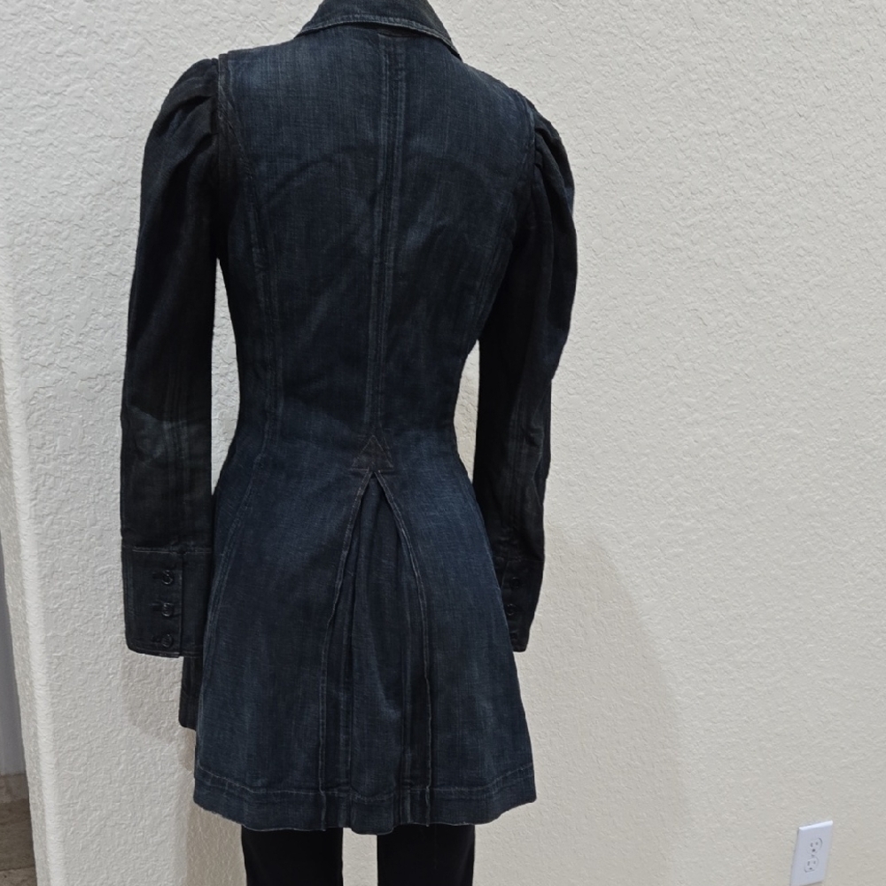 Ralph Jeans Women's Dark Blue Denim Jacket Size Small. - Picture 2 of 5